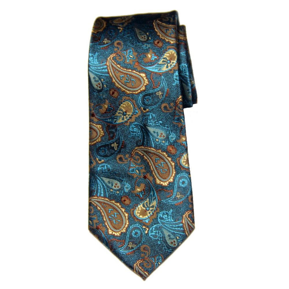 Gascoigne Silk Jacquard Tie Paisley Men's